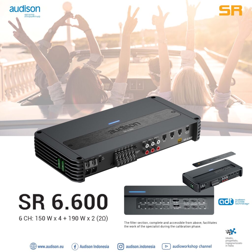 Audison Best Buy Amps New Lineup : Line Up SR makin lengkap dengan SR 6.600 7