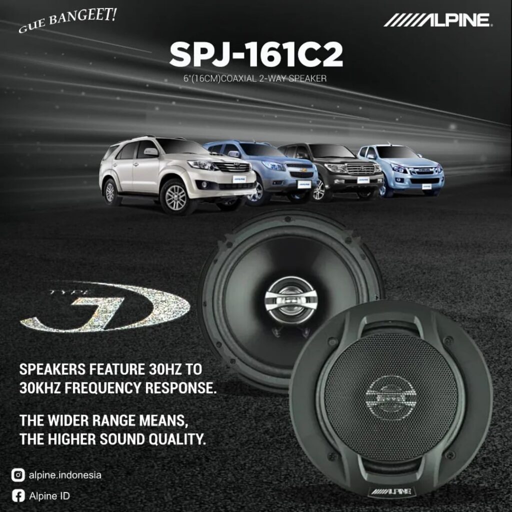 Kualitas Alpine SPJ-161C2 Berkelas Dengan Jangkauan Fitur Luas 1